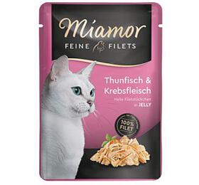 Miamor Cat Filet kapsa tuk+krab v el 100g