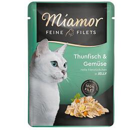 Miamor Cat Filet kapsa tuk+zelenina v el 100g