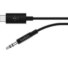 Belkin USB-C kabel s audio kabelem 0,9m ern