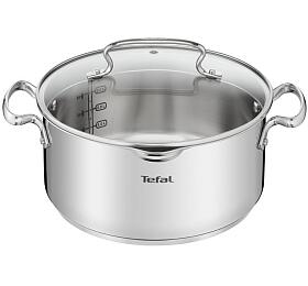 Kastrol s poklic Tefal G7194655 Duetto+, nerez