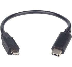 PremiumCord kabel USB C samec-Micro USB 2.0 samec 20cm