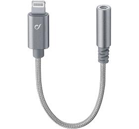 Extra odoln adaptr Cellularline Music Enabler z konektoru Lightning na 3,5 mm jack, MFI certifikace, ed