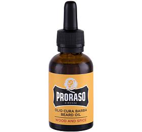 Olej na vousy PRORASO Wood &amp; Spice Beard Oil, 30 ml