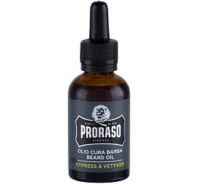 Olej na vousy PRORASO Cypress &amp; Vetyver Beard Oil, 30 ml