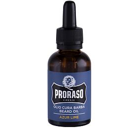 Olej na vousy PRORASO Azur Lime Beard Oil, 30 ml