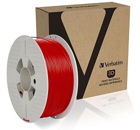 VERBATIM 3D&amp;nbsp;Printer Filament PLA 1.75mm, 335m, 1kg red