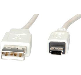 Kabel OEM USB A(M) - miniUSB 5pin B(M), 0,8m