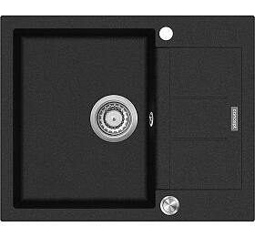 Dřez Concept DG05C45bc Cubis černý