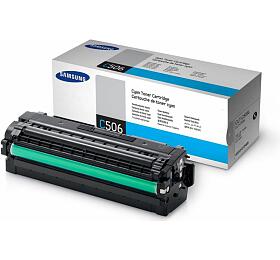 HP - Samsung CLT-C506L High Yield Cyan Toner Cartridge (3,500 pages) (SU038A)