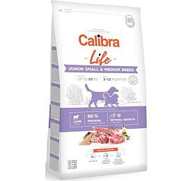 Granule pro psy Calibra Life Junior Small&Medium Breed Lamb, 2,5kg