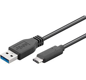 Smarty kabel USB-C - USB 3.0 2m černý (ku31ca2bk)