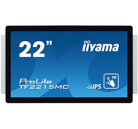 IIYAMA 22&quot; iiyama TF2215MC-B2: IPS, FullHD, capacitive, 10P, 350cd/m2, VGA, DP, HDMi, ern