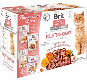 Brit Care Fillets Gravy Flavour box 4x3 psc, 12&amp;nbsp;x 85g