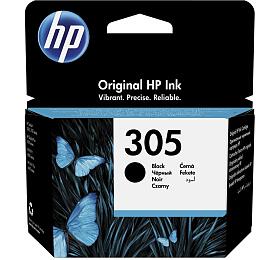HP inkoustová kazeta 305 černá pro DeskJet 2300, 2710, 2720, DeskJet Plus 4100 (3YM61AE)