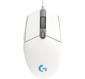 Logitech G203 LIGHTSYNC Gaming Mouse - WHITE - EMEA (910-005797)