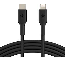 BELKIN kabel USB - C - Lightning, 1m, ern (CAA003bt1MBK)