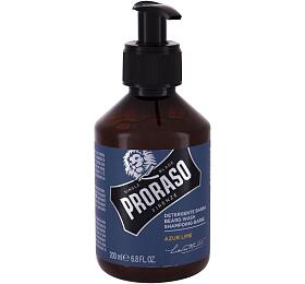 ampon na vousy PRORASO Azur Lime Beard Wash, 200 ml