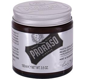 Peeling PRORASO Mint & Rosemary Beard Exfoliating Paste, 100 ml
