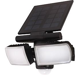 Solight LED solrn osvtlen se senzorem, 8W, 600lm, Li-on, ern