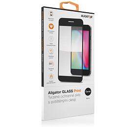 Aligator Ochrana displeje GLASS PRINT iPhone X/XS, 11 Pro ern