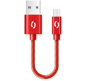 Datový kabel ALIGATOR PREMIUM 2A, Micro USB 50cm červený
