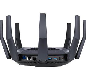 ASUS RT-AX89X. 12-streamov dvoupsmov WiFi 6 (802.11ax) router AX6000 s podporou technologi MU-MIMO a OFDMA (90IG04J1-BM3010)