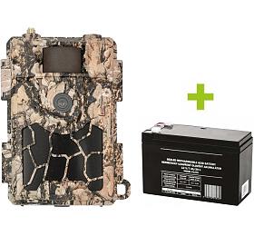 Fotopast OXE Spider 4G, extern akumultor a napjec kabel + 32GB SD karta