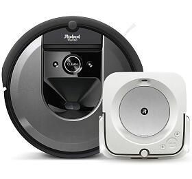 iRobot Roomba i7&amp;nbsp;+ Robotický mop iRobot Braava Jet m6