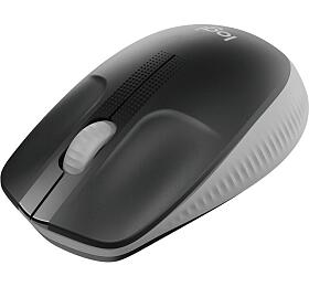 Logitech M190 Full-size wireless mouse - MID GREY - EMEA (910-005906)