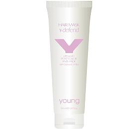 Young Y-DEFEND Maska pro barvené vlasy s&amp;nbsp;kyselým pH, quinoou a&amp;nbsp;UV filtrem, 150 ml