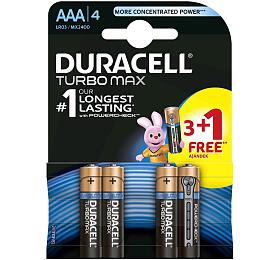 Alkalická baterie Duracell Turbo MAX AAA 2400 3+1ks