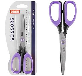 Nky EASY s mkkm chytem, 15 cm, fialov
