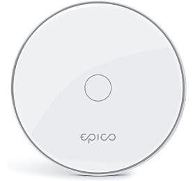 Epico Wireless Charger, bílo/stříbrná 9915152100001