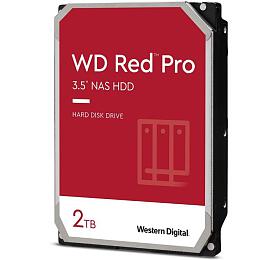 WD HDD Red Pro NAS 3.5'' 2TB - 7200rpm/SATA-III/64MB (WD2002FFSX)