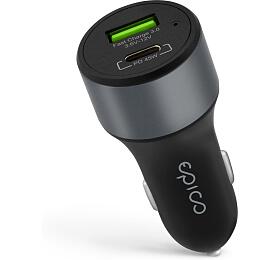 EPICO 63W Car Charger - space gray