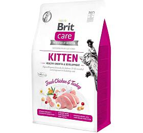 Brit Care Cat GF Kitten Healthy Growth&amp;Develop. 0,4kg