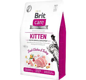 Granule pro koky Brit Care Grain Free Kitten Healthy Growth & Development, 2kg