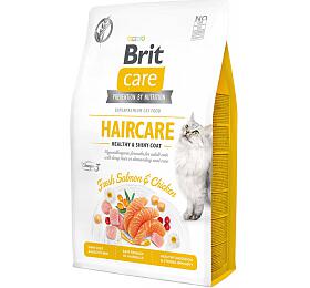 Brit Care Cat GF Haircare Healthy&amp;ShinyCoat 2kg