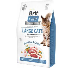 Granule pro koky Brit Care Grain Free Large cats Power&amp;Vitality, 2kg