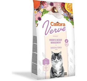 Granule pro koky Calibra Verve Grain Free Indoor&amp;Weight Chicken, 3,5kg