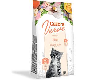 Granule pro koky Calibra Verve GF Kitten Chicken&amp;Turkey, 3,5kg