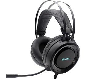 Sandberg hern sluchtka Dominator Headset s mikrofonem, ern (126-22)