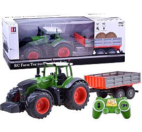 RC Traktor na&amp;nbsp;dálkové ovládání Double Eagle 2.4GHz RTR 1:10, zelený