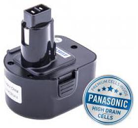 Avacom Nhradn baterie BLACK & DECKER A9252 Ni-Mh 12V 3000mAh, lnky PANASONIC (ATBD-12Mh-30H)