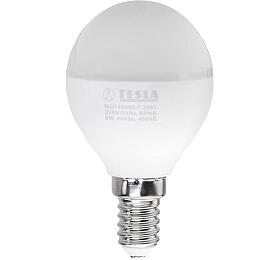 TESLA LED žárovka miniglobe BULB/ E14/ 8W/ 230V/ 900lm/ 4000K/ denní bílá (MG140840-7)
