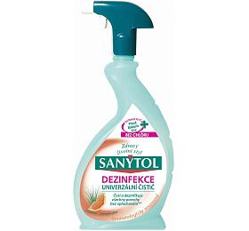 Univerzln dezinfekn isti Sanytol ve spreji s vn grepu 500 ml