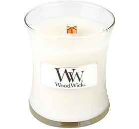 WoodWick Linen vonn svka s devnm knotem 85 g