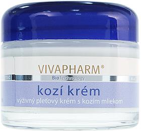 VivaPharm Koz krm vivn pleov krm s kozm mlkem 50 ml