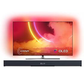 SET UHD OLED TV Philips 65OLED855 + TAB8205