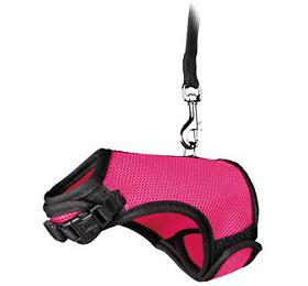 Postroj more vesta s vodtkem 18-25cm/1,2m mix Trixie